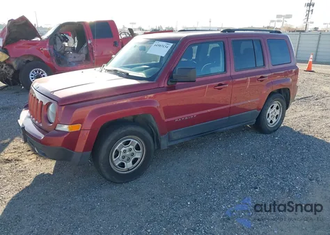 2013 Jeep Patriot Sport из США, поврежденный, VIN 1C4NJRBB9DD180468